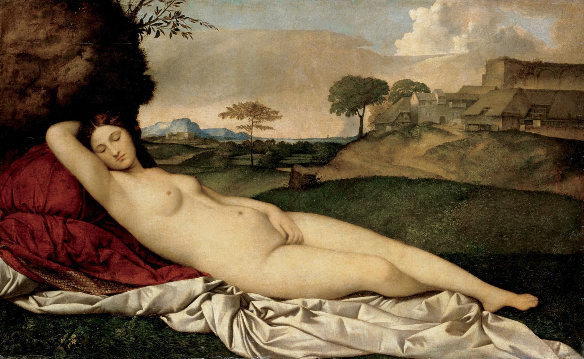  Giorgione - Sleeping Venus