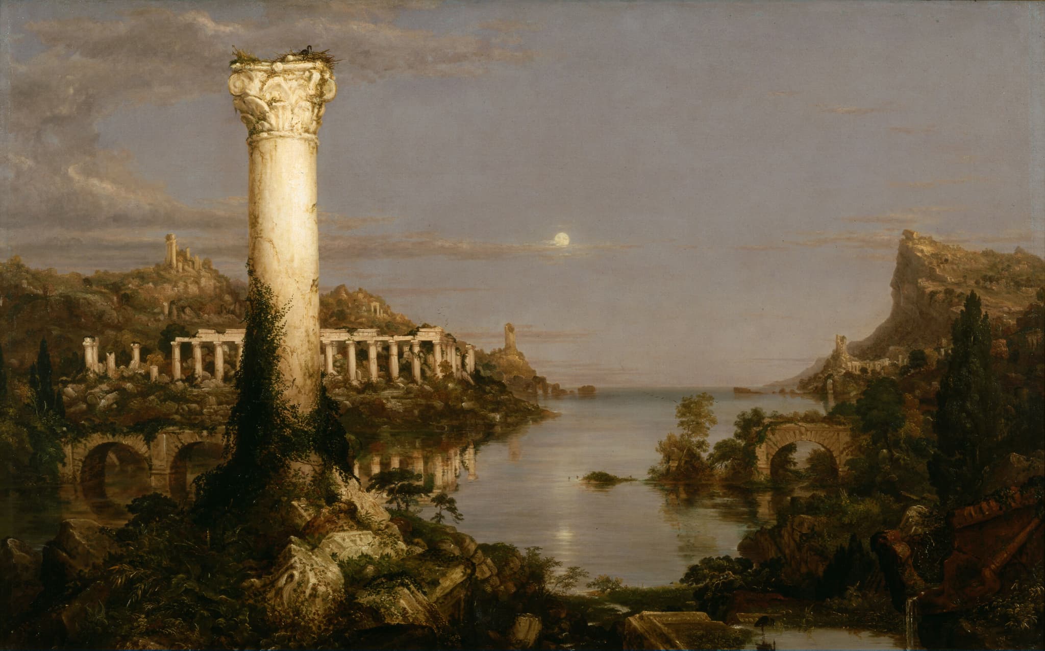 Thomas Cole - The Course of the Empire: 5. Desolation