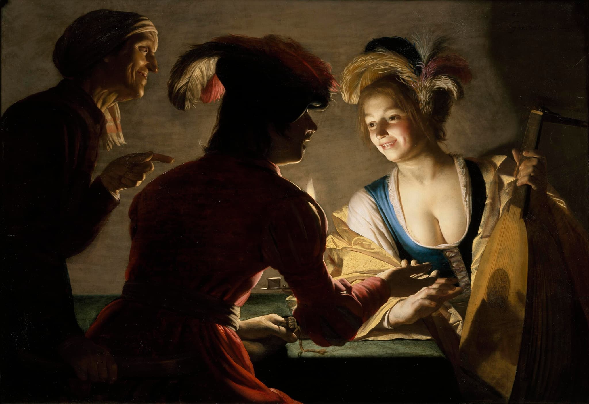 Gerard van Honthorst - The matchmaker