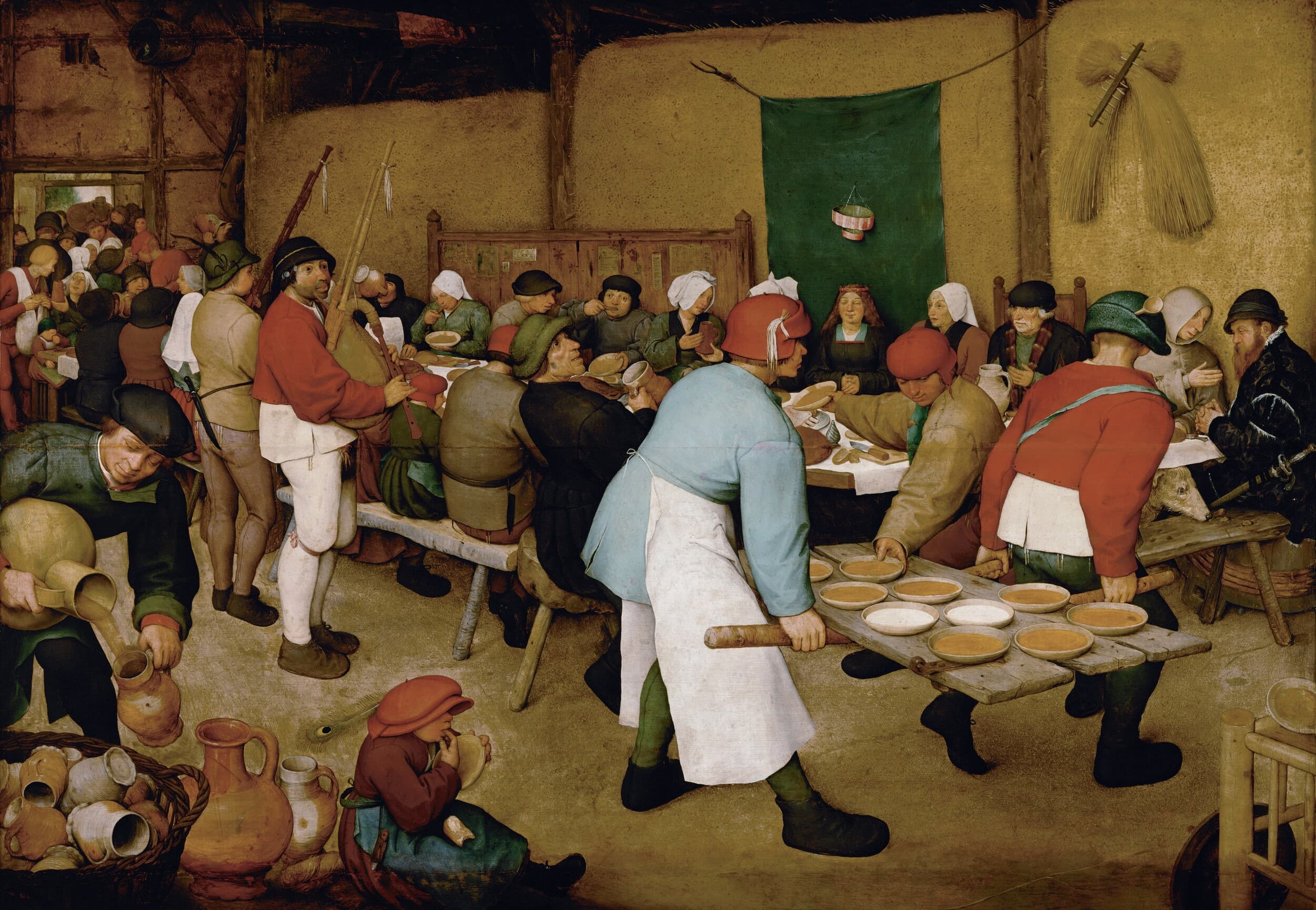 Pieter Bruegel the Elder - The peasant wedding