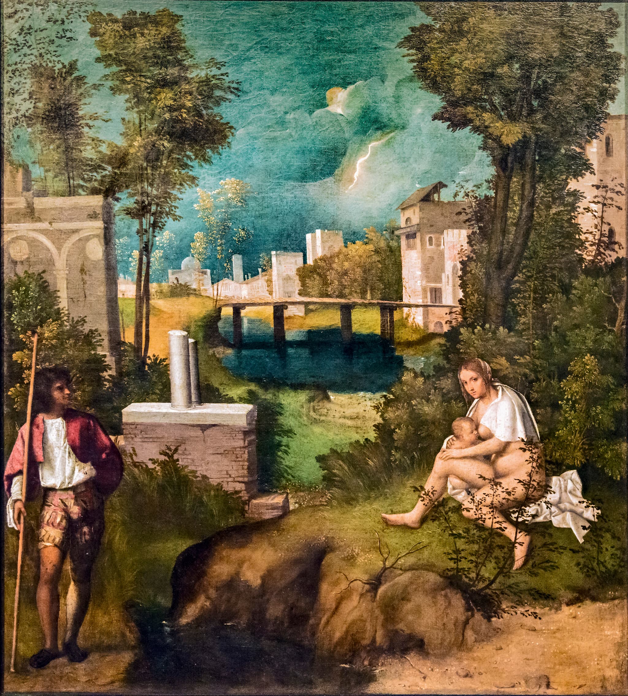  Giorgione - The tempest