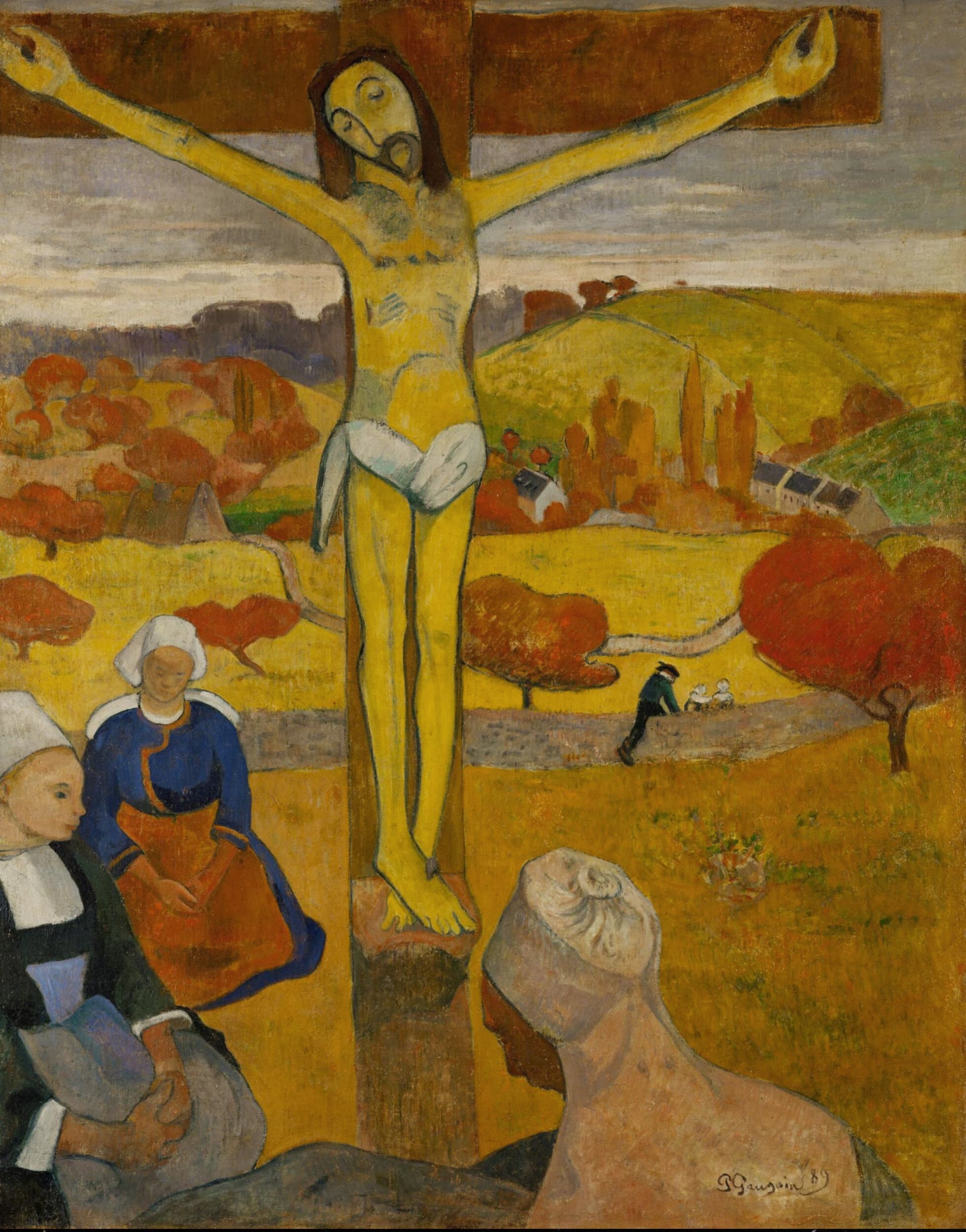 Paul Gauguin -  The Yellow Christ