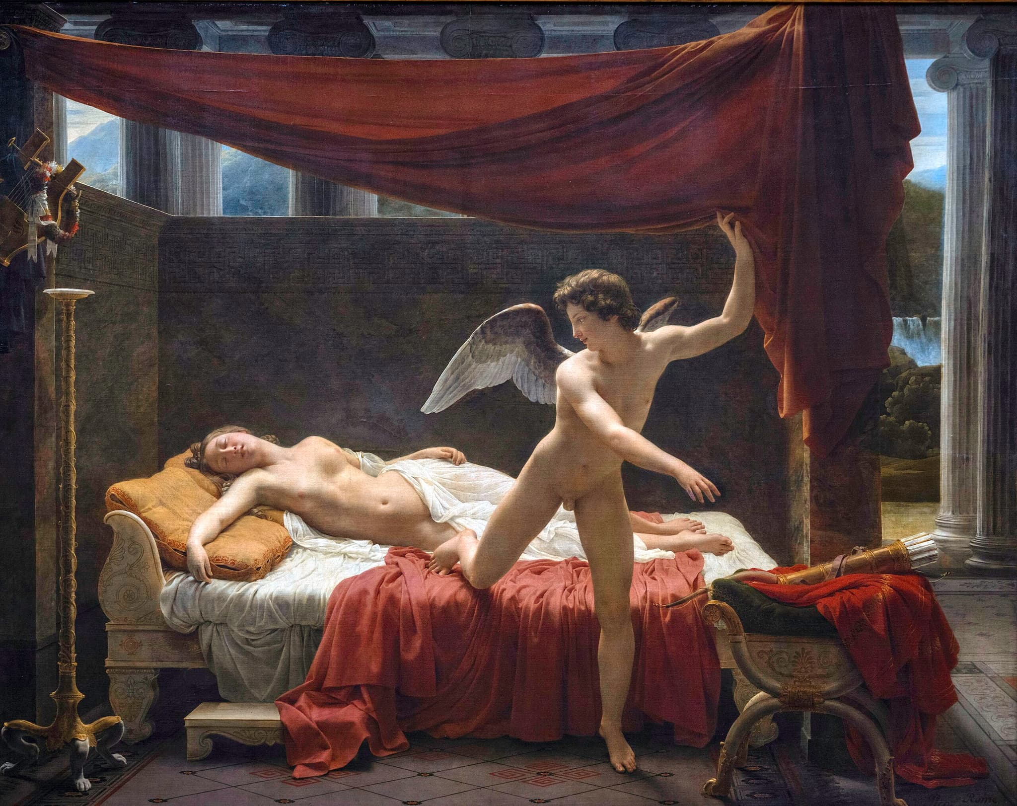 François Édouard Picot - Love and Psyche
