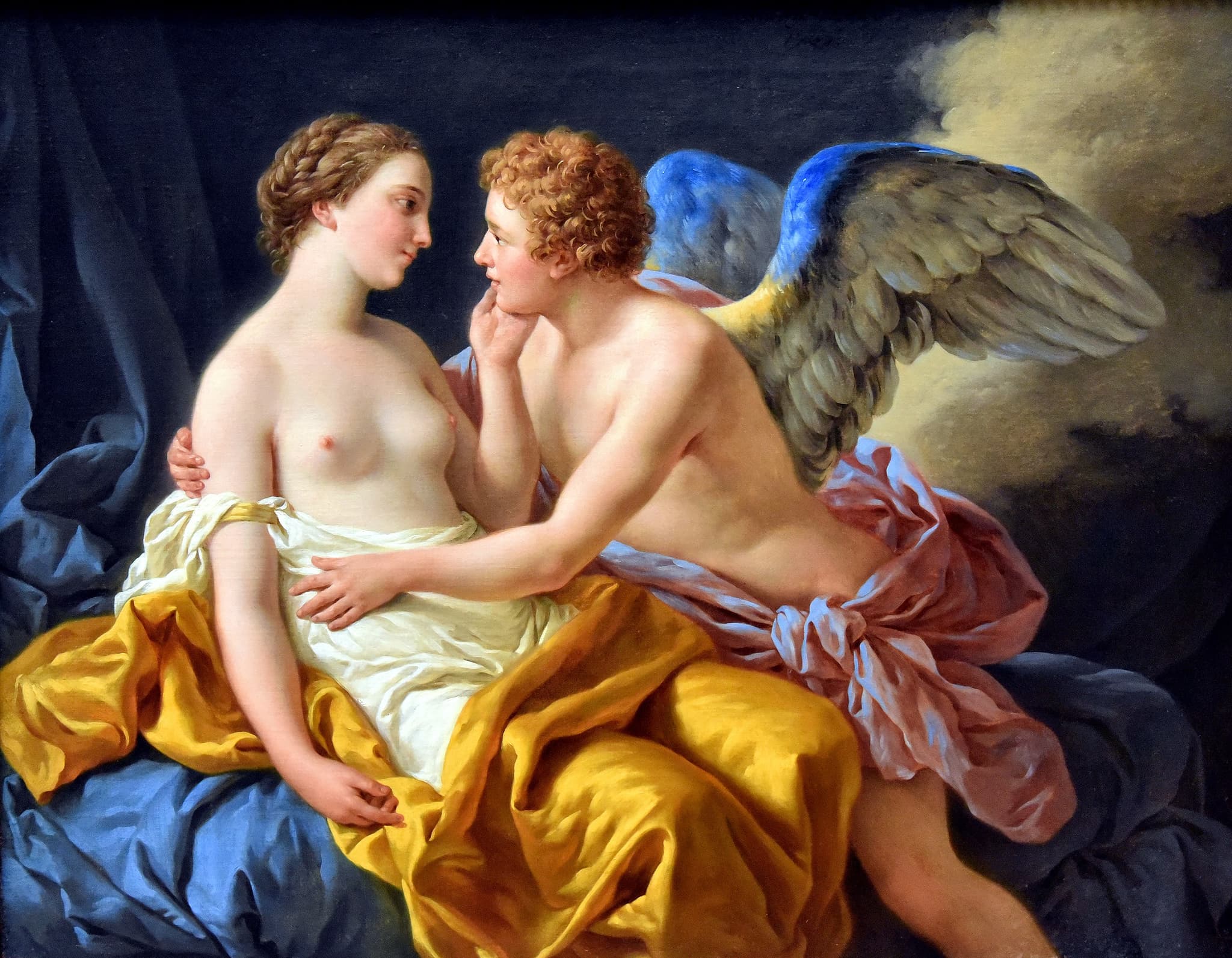 Louis-Jean-François Lagrenée - Cupid and Psyche